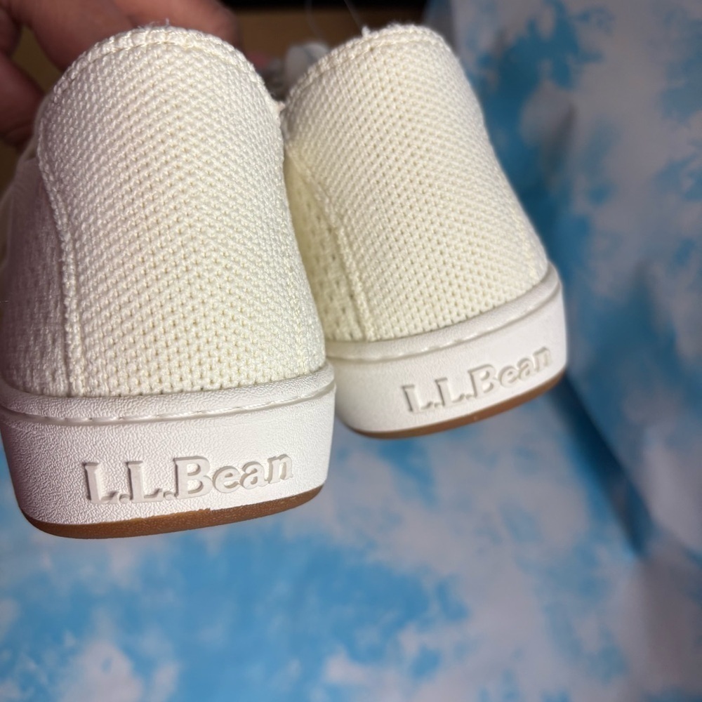 L.L bean Womens Eco Bay Knit Lace up Sneakers size 9 Medium - Picture 12 of 13